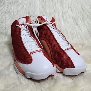 Nike Air Jordan 13 Retro Dune Red Sneakers Men's Size 8 NWOB